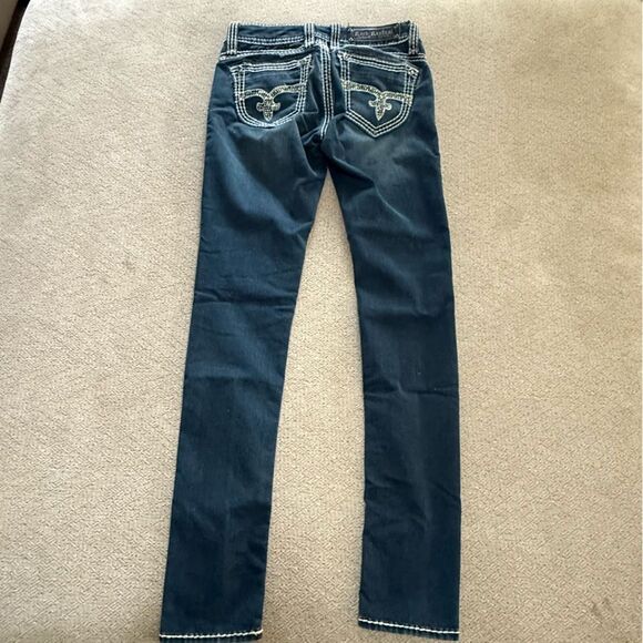 Rock Revival Aida Skinny Jeans Bling Concert Rodeo Women’s size 27 Buckle - Picture 2 of 16